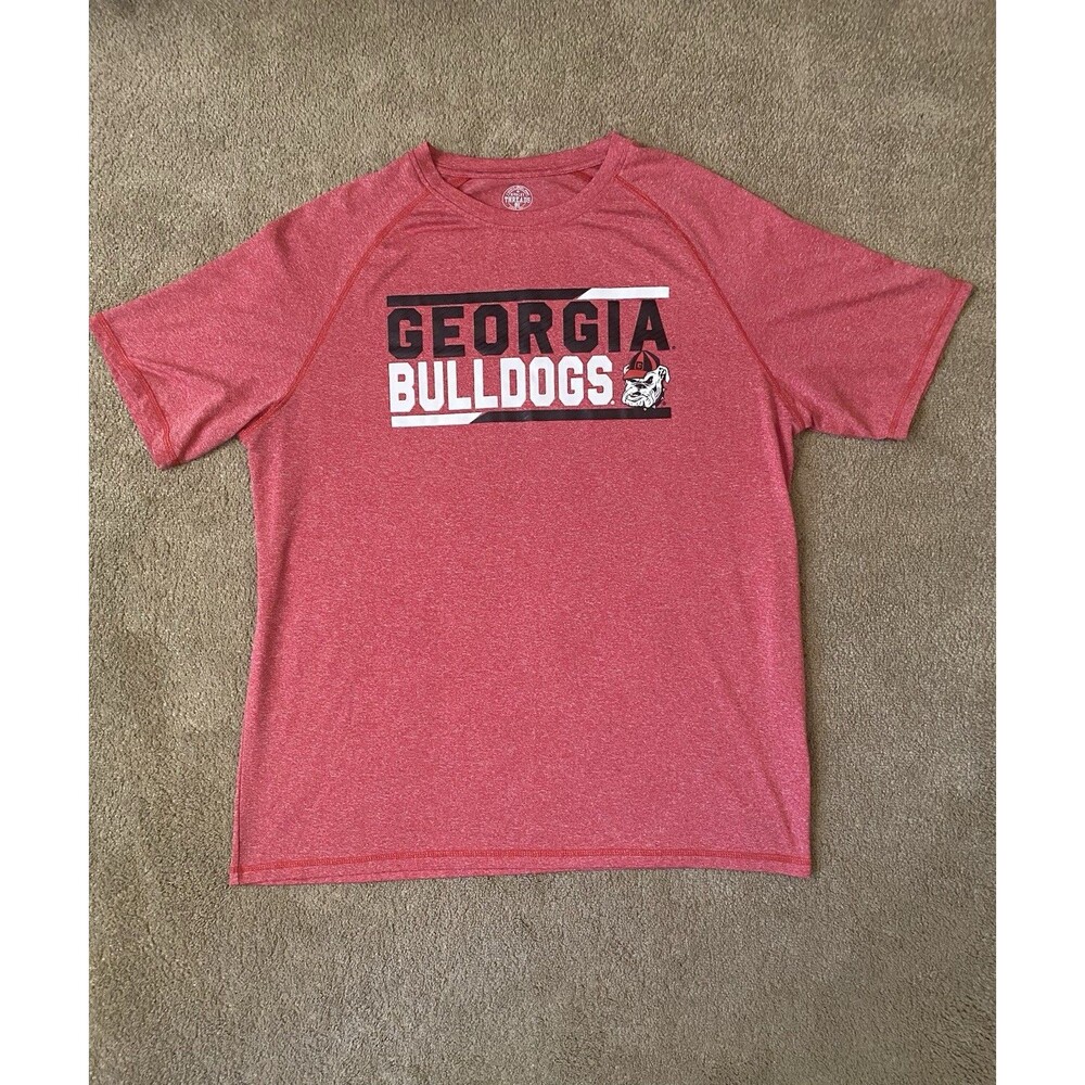 University of Georgia Bulldogs Red "Rivalry Threads 91" graphic t-shirt Men’s XL